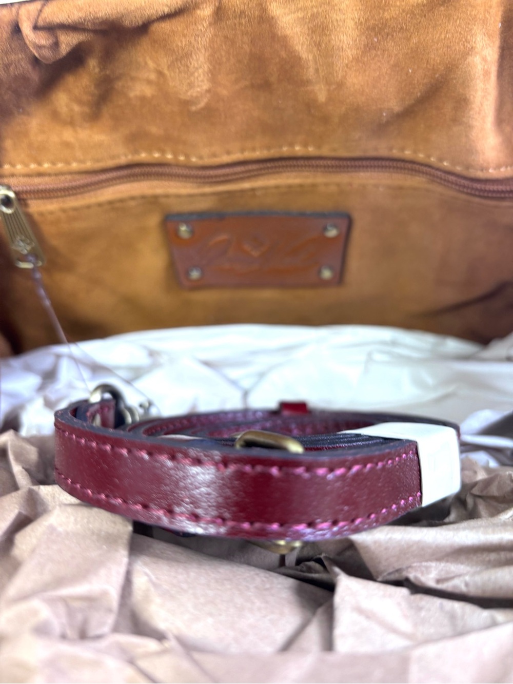 Patricia Nash Verbania Sm Leather Frame C/B. EuroFlrtps. - Picture 8 of 15